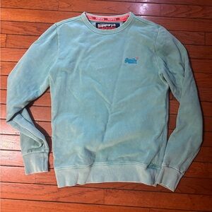 Superdry Men's Teal Crewneck Sweater